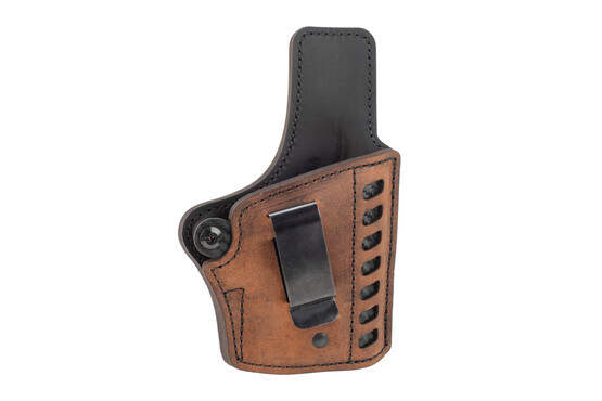 Versacarry Compound Gen II IWB Holster Size 3 in Distressed Brown Leather